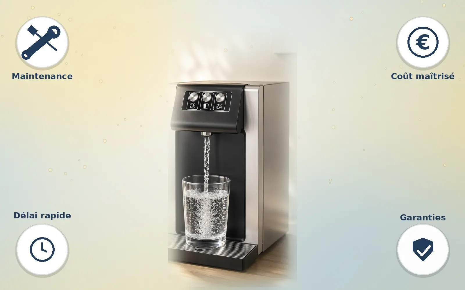 Ecosoda maintenance coût garantie